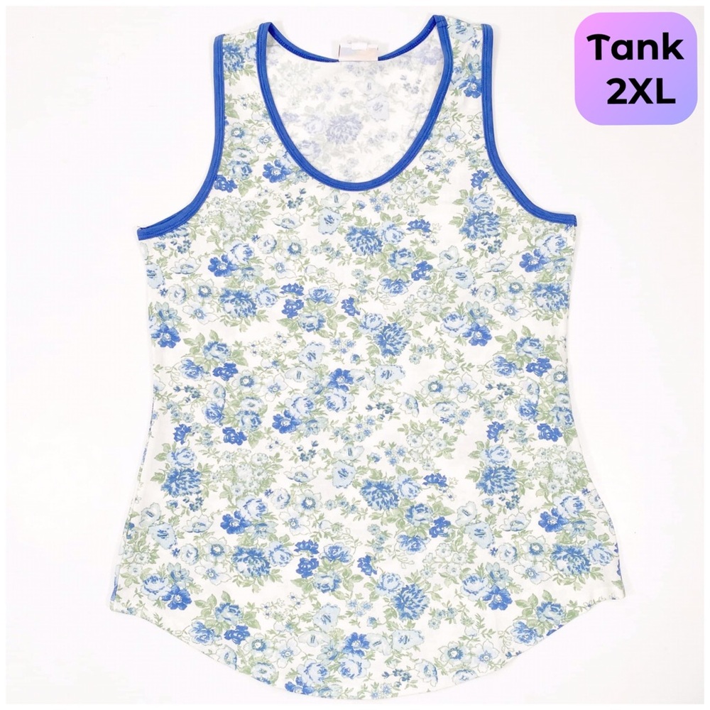 LuLaRoe Tank Top, 2XL